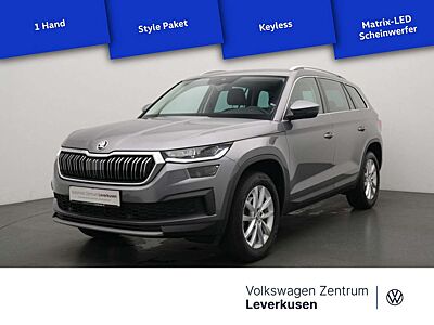 Skoda Kodiaq Style DSG MATRIX NAVI AHK LEDER MEMORY