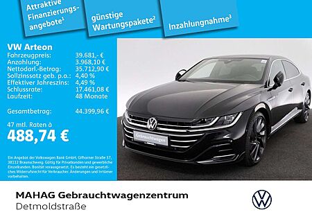VW Arteon Volkswagen 2.0 TSI 4Mot. R-Line Leder Navi LED Pano