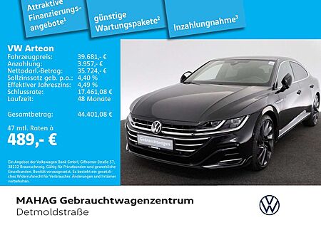 VW Arteon Volkswagen 2.0 TSI 4Mot. R-Line Leder Navi LED Pano