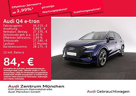 Audi Q4 e-tron 40 S line ACC+/Pano/Navi+/SONOS