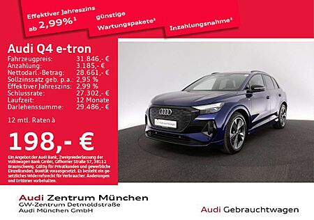 Audi Q4 e-tron 40 S line ACC+/Pano/Navi+/SONOS