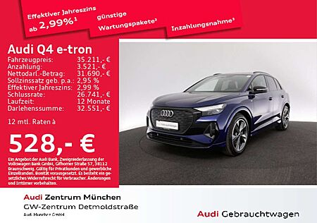Audi Q4 e-tron 40 S line ACC+/Pano/Navi+/SONOS