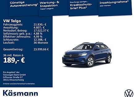 VW Taigo Volkswagen Life 1.0TSI NAV SHZ PDC