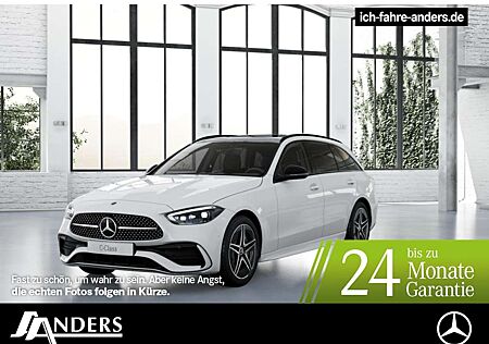 Mercedes-Benz C 220 d T +AMG+Pano+AHK+SHZ+KeyLess+PDC+Night+LM