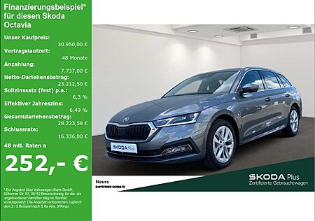 Skoda Octavia Combi TDI DSG STYLE HUD NAVI LED SITZHZG PDC ACC