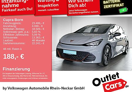 Cupra Born 150kW Navi Kamera ACC uvm