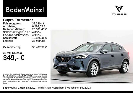 Cupra Formentor 2.0 TSI 4D DSG Stdhz Pano Kamera Navi