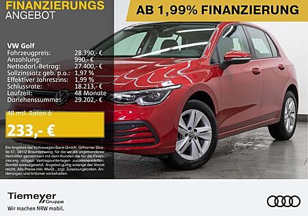 VW Golf Volkswagen 2.0 TDI DSG LIFE PANO IQ.LIGHT ASSIST KAMER