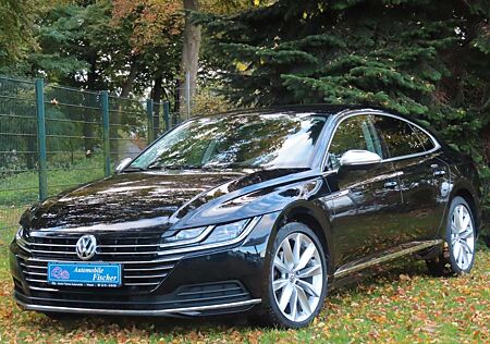 VW Arteon Volkswagen Elegance Schwarz-Leder Schwarz-1. Hand"