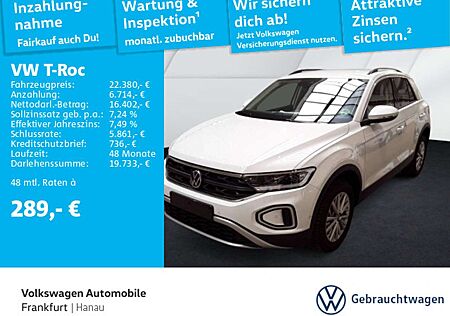 VW T-Roc Volkswagen 1.0 TSI Life Navi LEDPlus DAB+ FrontAssist