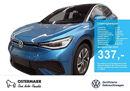 VW ID.5 Volkswagen PRO 286PS NP.68T ACC.5J-G.WÄRMEPUMPE.AHK.AREA-VIEW