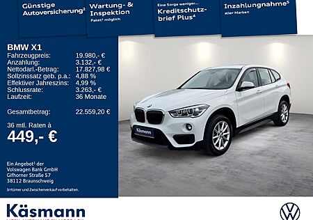 BMW X1 sDrive 18i Advantage LED KAM NAV SHZ PDC