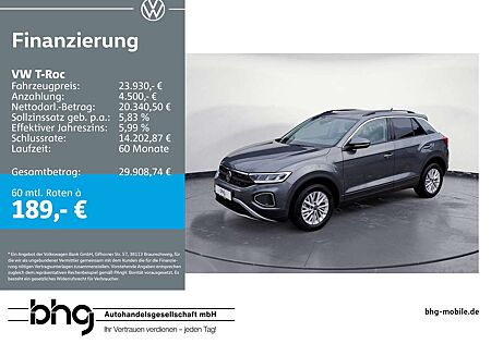 VW T-Roc Volkswagen 1.0 TSI Life *DIG.COCKPIT*FRONT-ASSIST*LED