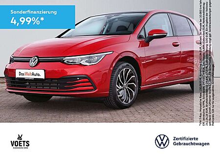 VW Golf Volkswagen VIII 1.0eTSI LIFE DSG LED+Panorama+Navi