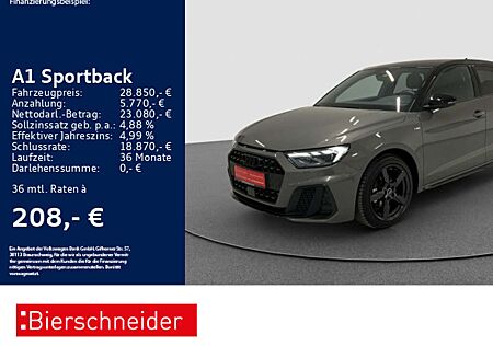 Audi A1 30 TFSI 2x S-Line Black ACC LED NAV