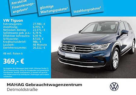 VW Tiguan Volkswagen Elegance 1.5 TSI LED Navi RearView ParkPi