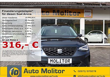 Seat Arona Style 1.0 TSI EU6d Navi digitales Cockpit LED Sper