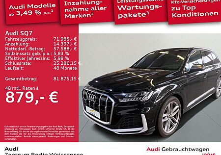 Audi SQ7 4.0 TFSI TIPT*QUA*MATRIX*HUD*AHK*B&O*360*SHZ