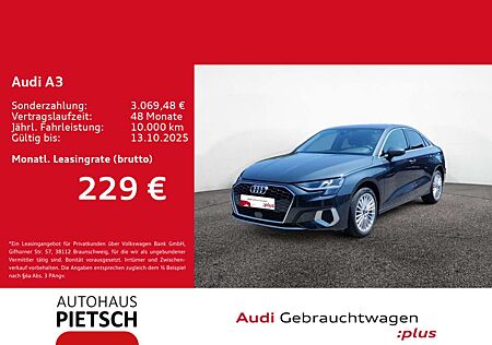 Audi A3 Limo 35 TFSI S tronic advanced SmartInter