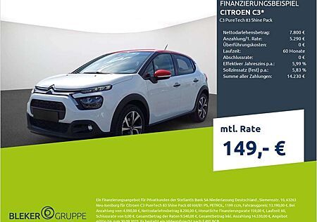 Citroën C3 Citroen PureTech 83 Shine Pack