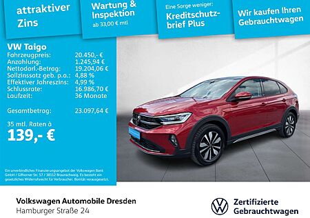 VW Taigo Volkswagen Life 1.0 TSI IQ.LIGHT AHZV PANO
