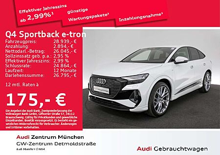 Audi Q4 e-tron 35 S line SONOS/Matrix/Kamer