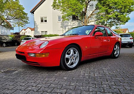 Porsche 968 CS / CLUBSPORT mit Targadach !, 1.Lack/Unfallfr., BRD, Leichtbau Schalensitze 964 RS ! TOP Sammler-Zustand