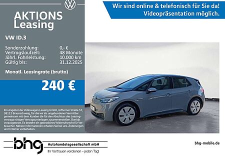 VW ID.3 Volkswagen Performance Upgrade Pure * Navi * PDC * LED