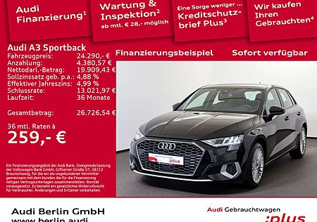 Audi A3 TFSI e Advanced 40 e S tr. PDC