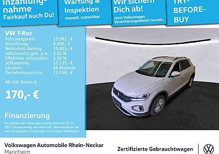 VW T-Roc Volkswagen 1.5 TSI Life DSG App-Connect PDC LED uvm