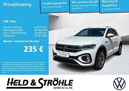 VW T-Roc Volkswagen R-Line 1.0 TSI KAM LED+ PDC SHZ ACC APP