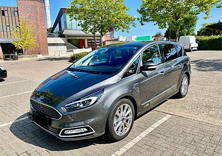 Ford S-Max Vignale,AHK,Leder,TÜV 7/2027, 61.000 km,7 Sitze