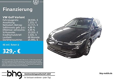 VW Golf Variant Volkswagen 1.5 eTSI OPF DSG Goal