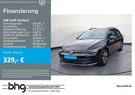 VW Golf Variant Volkswagen 1.5 eTSI OPF DSG Goal