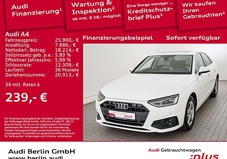 Audi A4 30 TDI S tr. SITZHZG STDHZG RFK PDC NAVI