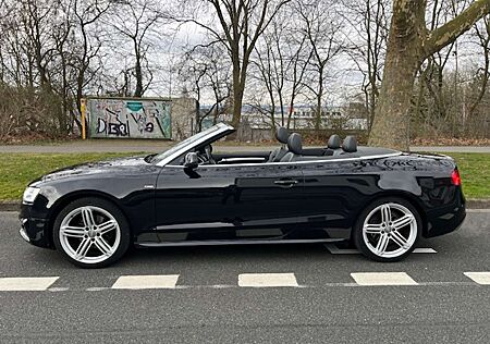 Audi Cabriolet A5 1.8 TFSI S-Line Sport Plus Vollleder KEYLESS Navi Xenon