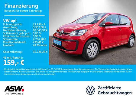 VW Up Volkswagen ! move ! 1.0 MPI Climatronic RFK PDC GRA