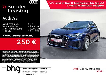 Audi A3 30 TDI Sportback S line