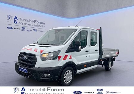 Ford Transit Pritsche Doka 350 L3 *AHK*KLIMA*BEIFAHRERAIRBAG*