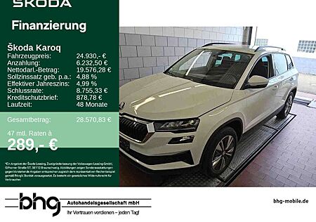Skoda Karoq 2.0 TDI SCR DSG Clever AHK Navi connect Km