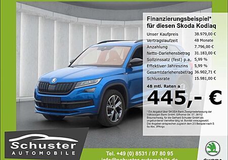 Skoda Kodiaq SPORTLINE 4x4 TDI*StndHzg 360°Ka Panodach