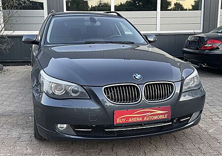 BMW 535 d Touring Automatik 1.Hand Top Gepflegt Grau Xenon