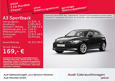 Audi A3 35 TDI S tronic advanced Navi+/Kame