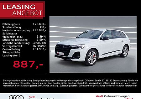 Audi Q7 60 TFSI e qu S line MATRIX Pano AHK Luft 21"