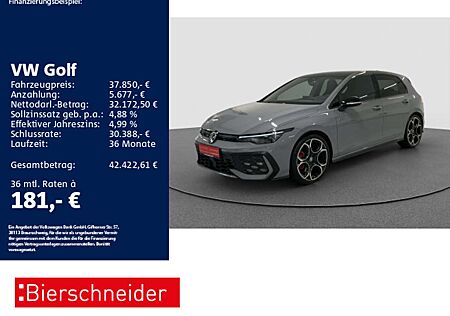 VW Golf GTI Volkswagen Golf 8 GTI 2.0 TSI DSG Black 19 AHK MATRIX PANO