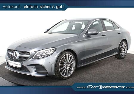 Mercedes-Benz C 180 T AMG-Line Automatik *1.Hand*Leder*2x AMG*