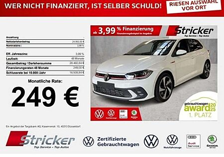 VW Polo Volkswagen GTI 2.0TSI DSG 249,-ohne Anzahlung ACC App-Connec