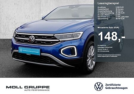 VW T-Roc Volkswagen Cabriolet 1.0 TSI Style NAVI LED LM ACC