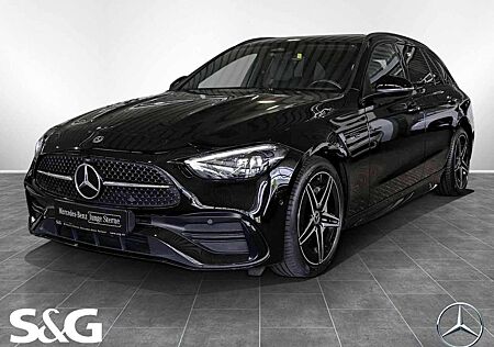 Mercedes-Benz C 200 AMG AHK+TOTWINKEL+CARPLAY+KAMERA+LED+18"
