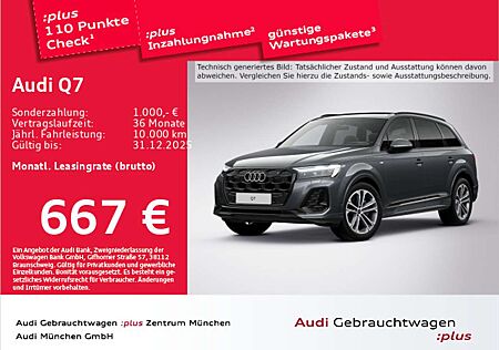 Audi Q7 50 TDI qu. tiptr. S line 7-Sitzer/Pano/Virtua